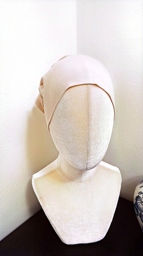 Beige Bomullsbandana