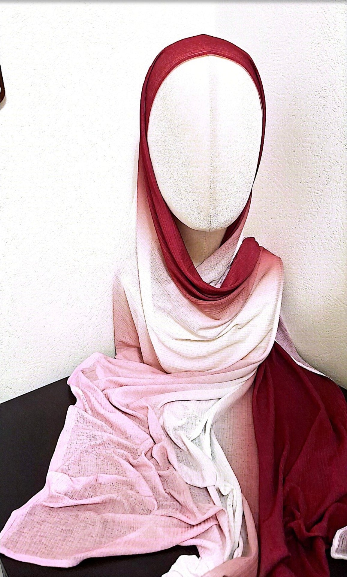 Rosa & Vinröd Luminere Hijab