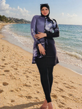 Stilren burkini – 3 delar mörk
