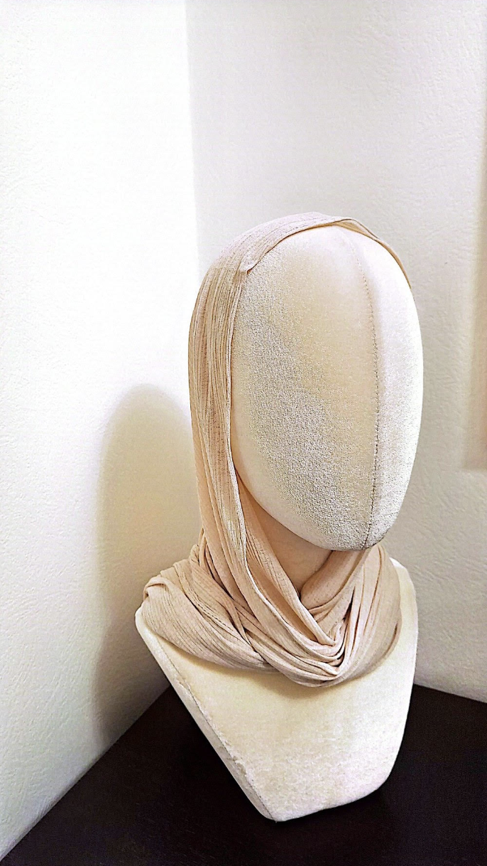 Beige Hijab