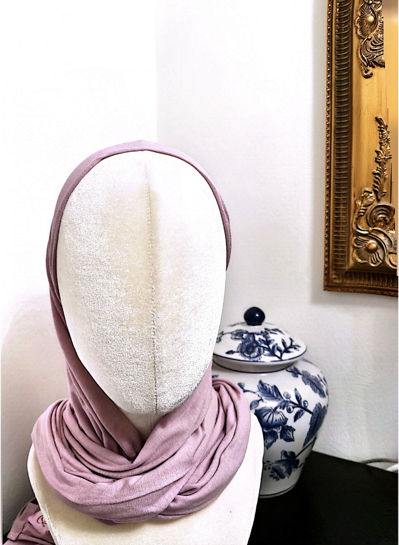 Puderrosa Hijab