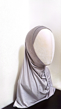 Ljus Grå Al Amira Hijab