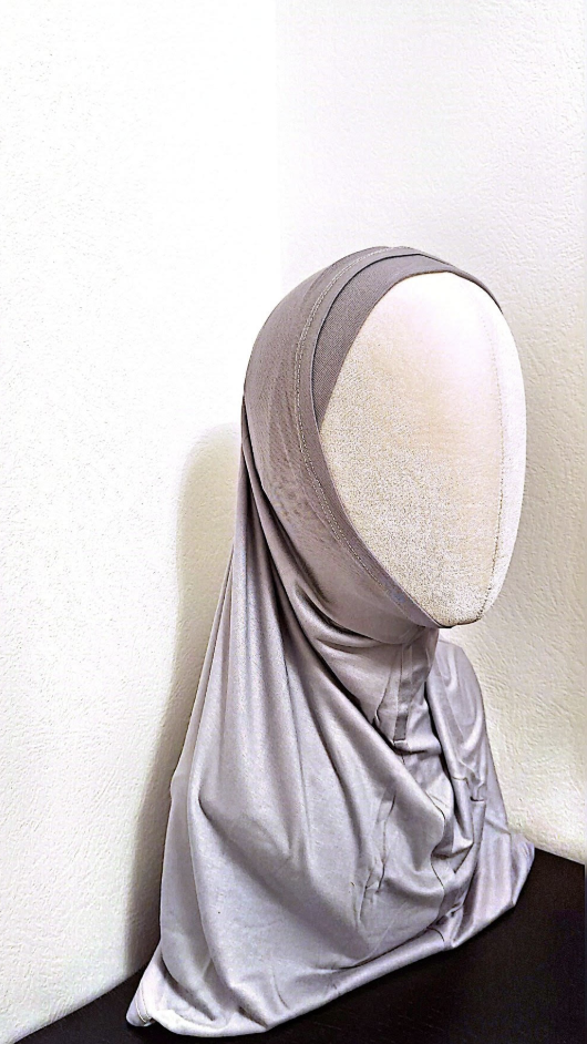 Ljus Grå Al Amira Hijab