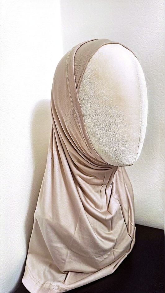 Ljusbeige Al Amira Hijab