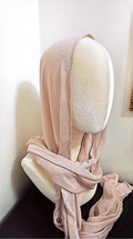 Ljusrosa Hijab