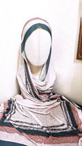 Sahara Rosa Lycra Hijab
