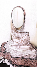 Sand & Puderrosa Lycra Hijab
