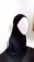 Svart Al Amira Hijab