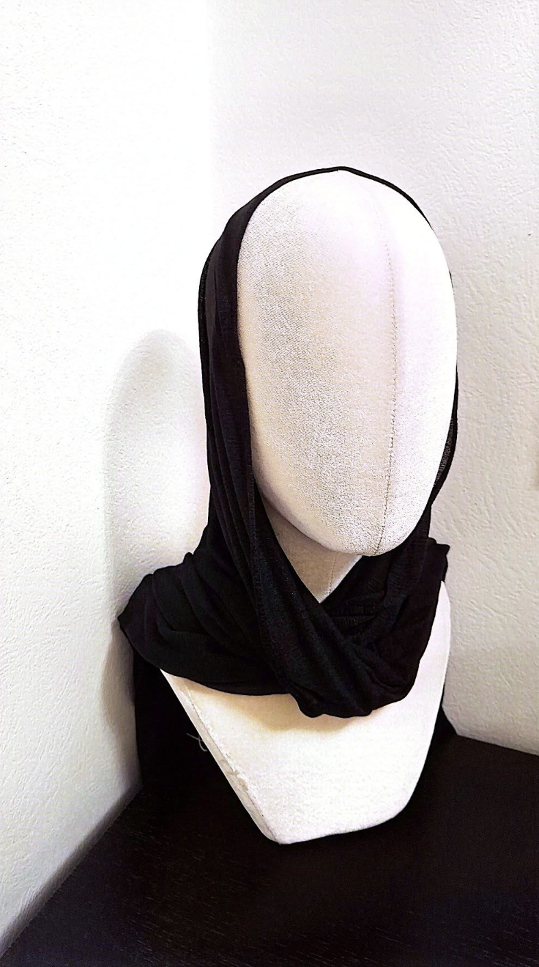 Svart Hijab